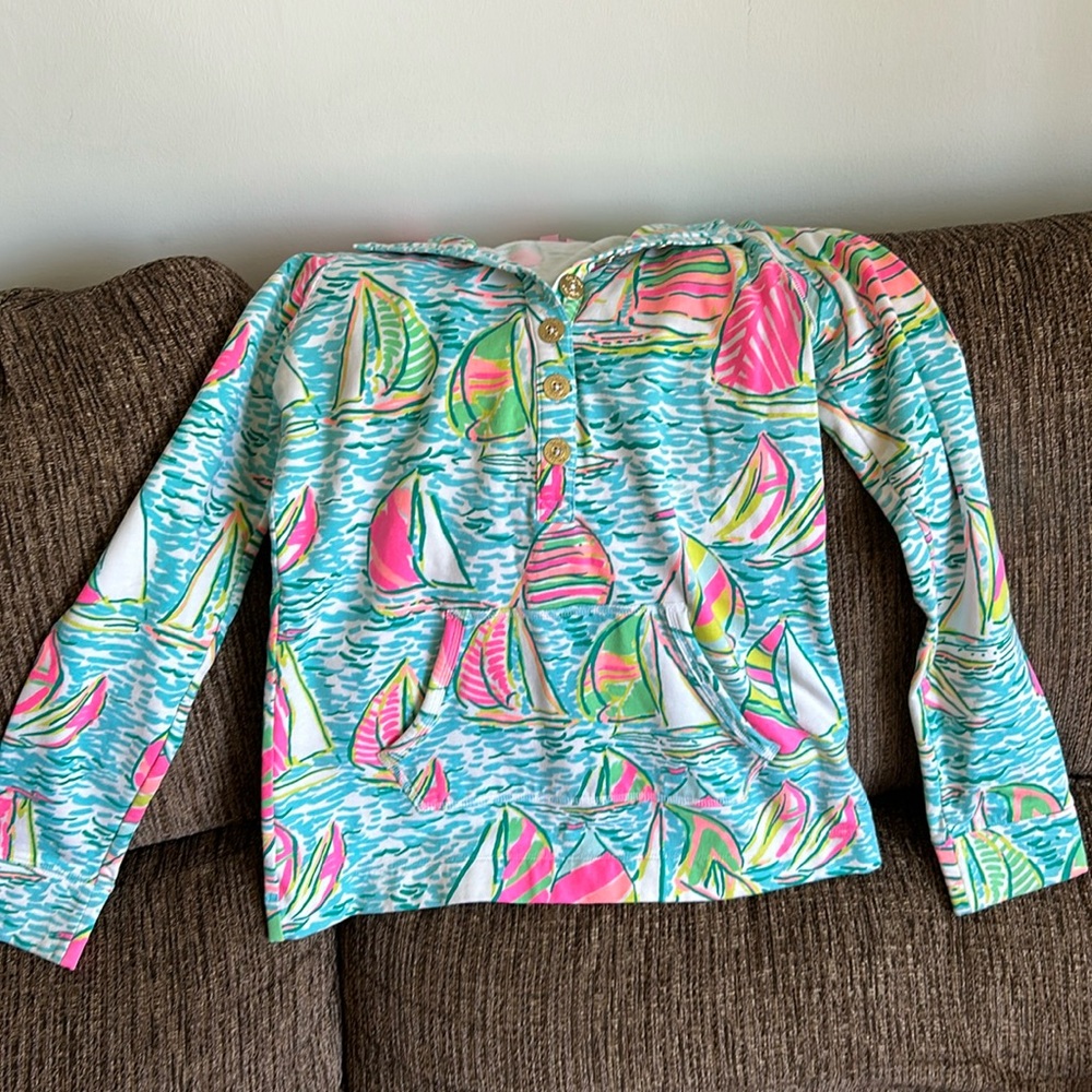 Lilly Pulitzer You Gotta Regatta Popover XS